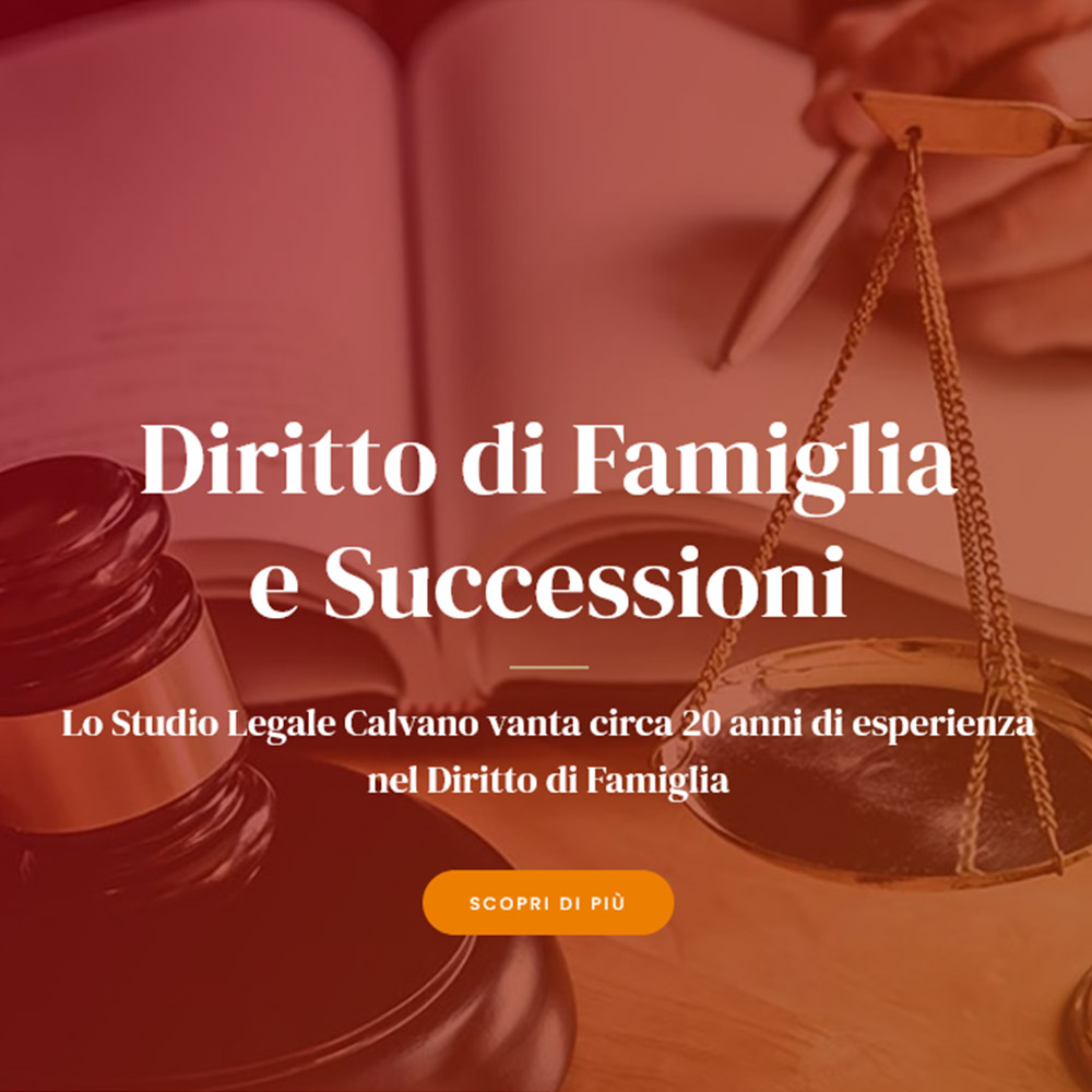 Sviluppo sito web - Studio Legale Calvano | Kreativeroo